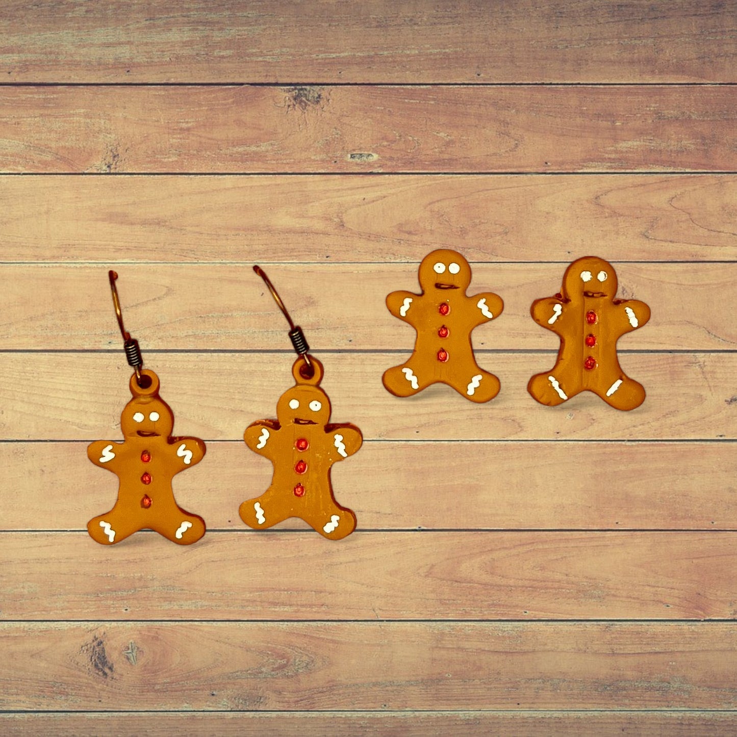 Gingerbread Earrings