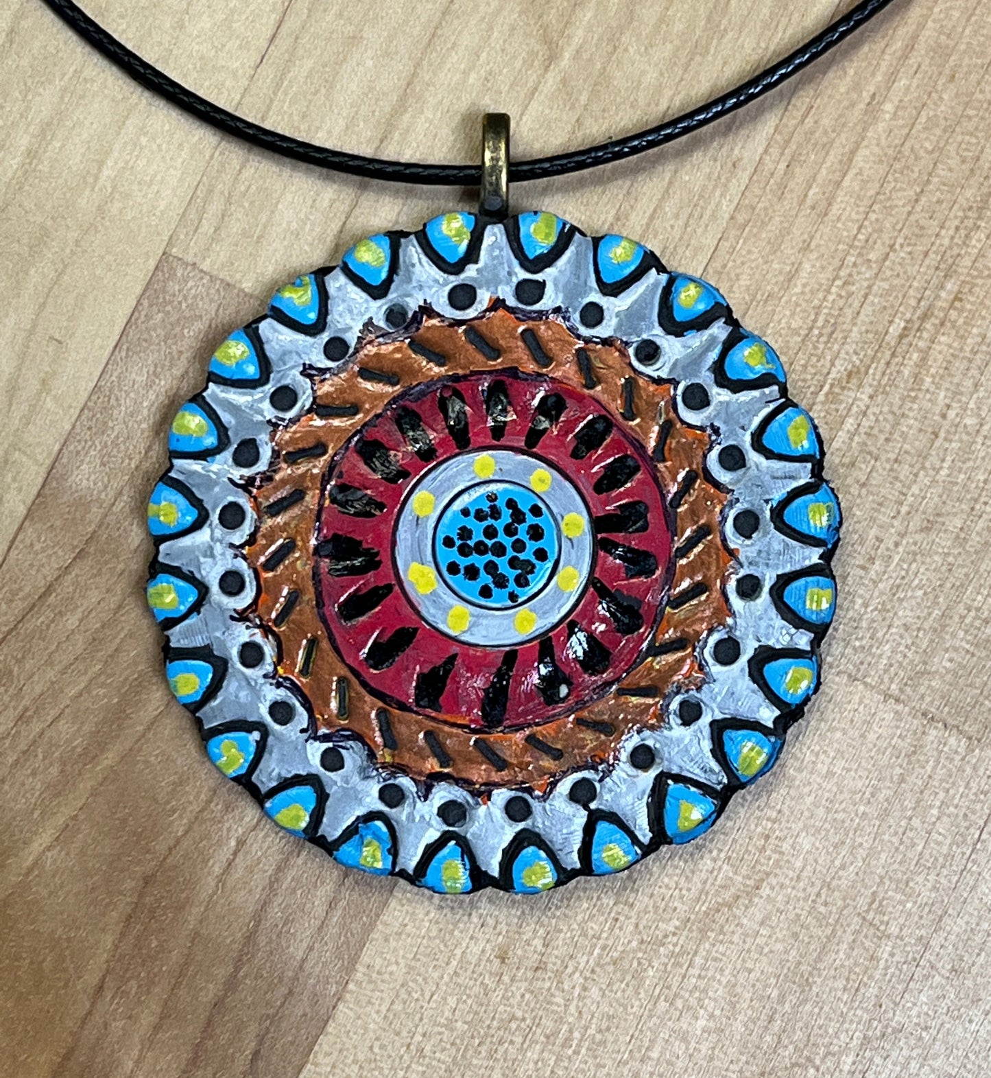 Boho Mandala Pendant 1