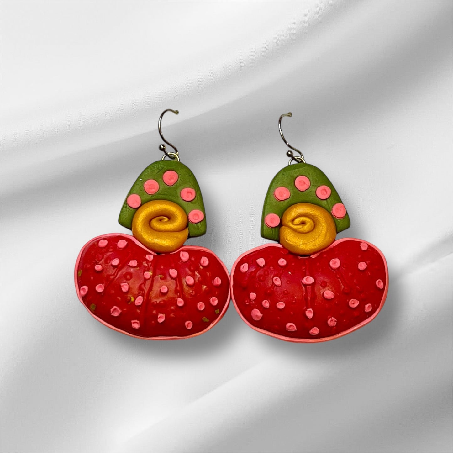 Fun Lima Bean Earrings