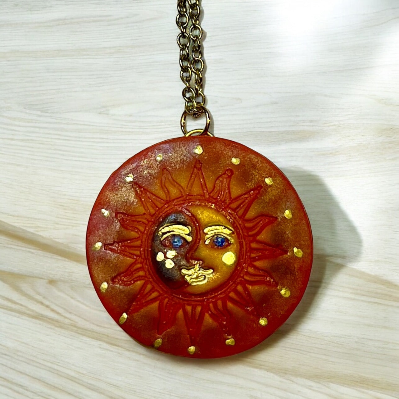 Sun and Moon Pendants
