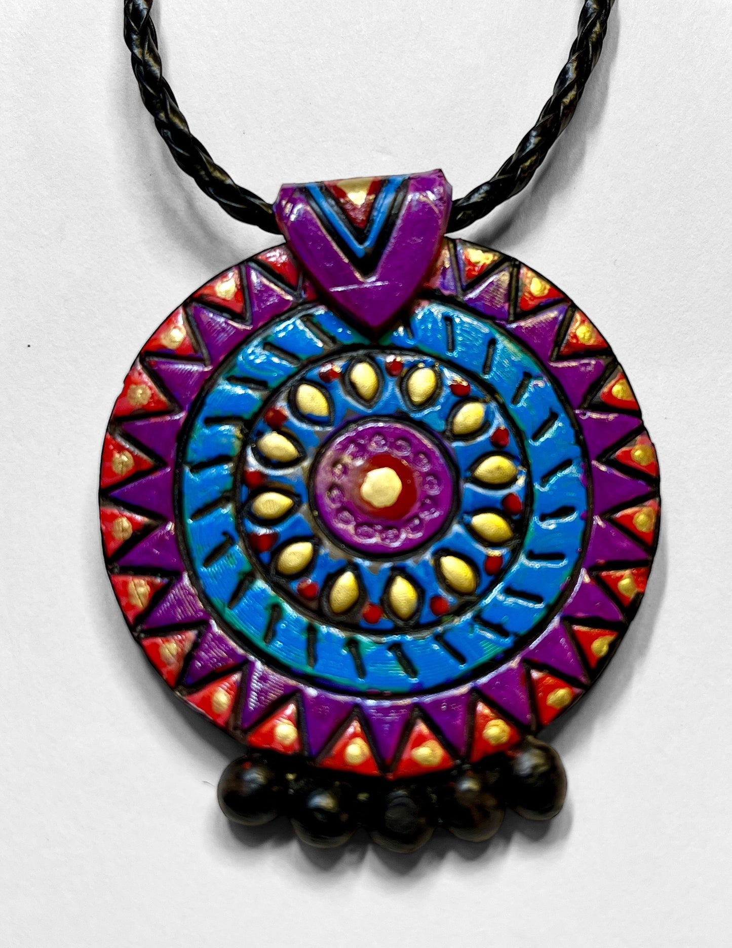 Boho Mandala Necklace
