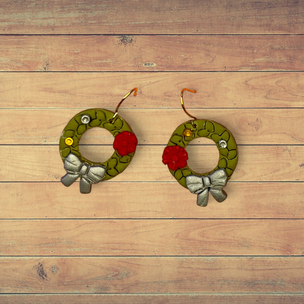 Festive Wreaths Earrings