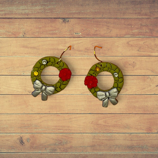 Festive Wreaths Earrings