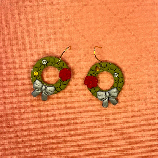 Festive Wreaths Earrings