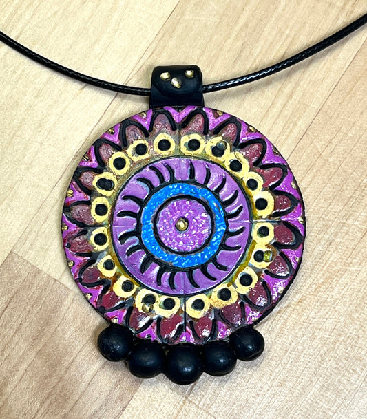 Boho Mandala Pendant 7