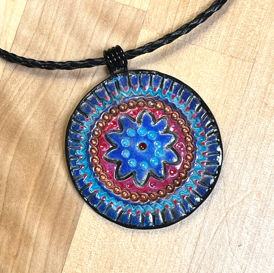 Boho Mandala Pendant 5