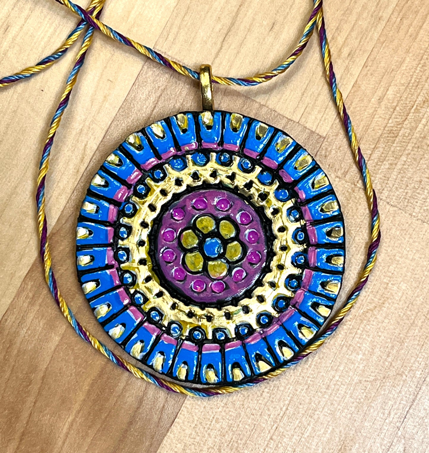 Boho Mandala Pendant 4