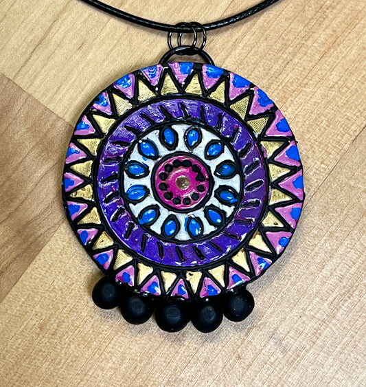 Boho Mandala Pendant 3